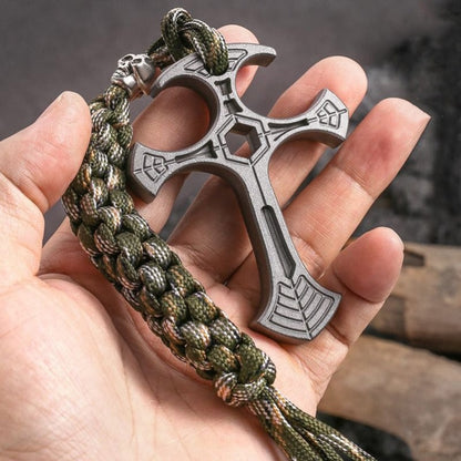 Multifunctional Cross Pendant Bottle Opener Hex Wrench