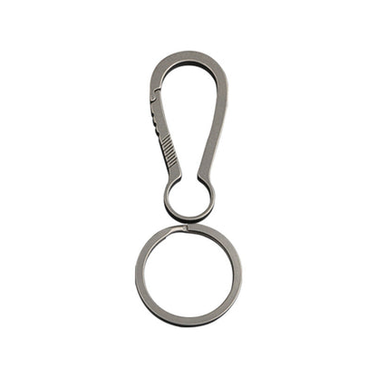 Fashion Minimalist Titanium Keychain Clip Key