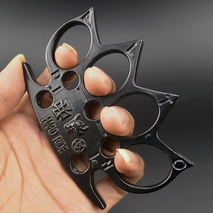 Hard Ride-brass Knuckle Duster EDC Self Defense Fight