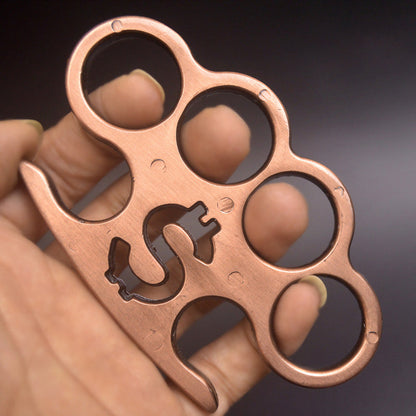 Bipedal Snake-brass Knuckle Duster Window Breaker Self Defense EDC