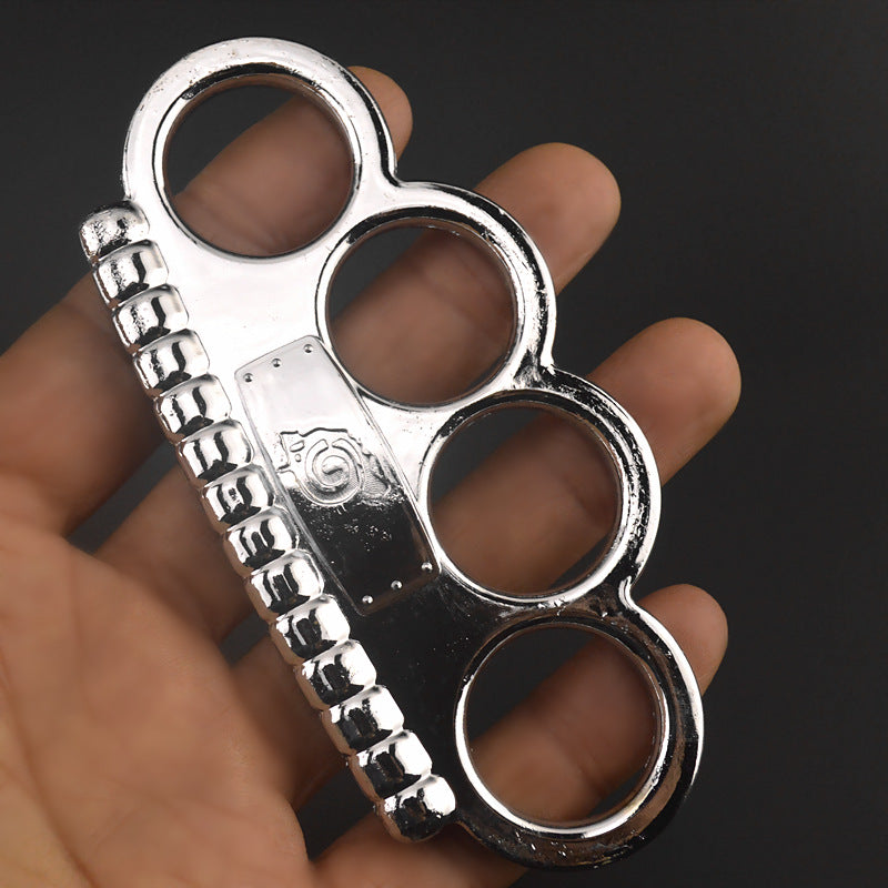 Naruto-Brass Knuckle Duster EDC Autodifesa Rompifinestre