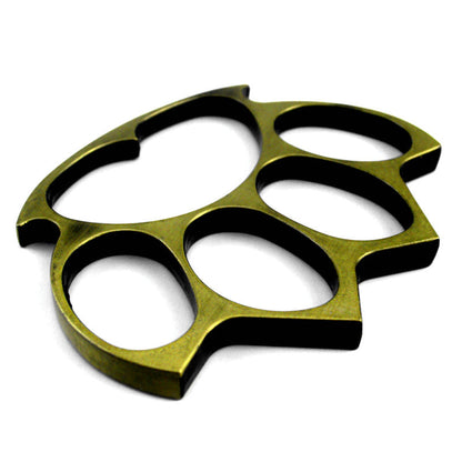 Lotus-Solid Brass Knuckle Duster for Window Breaker Self Defense EDC