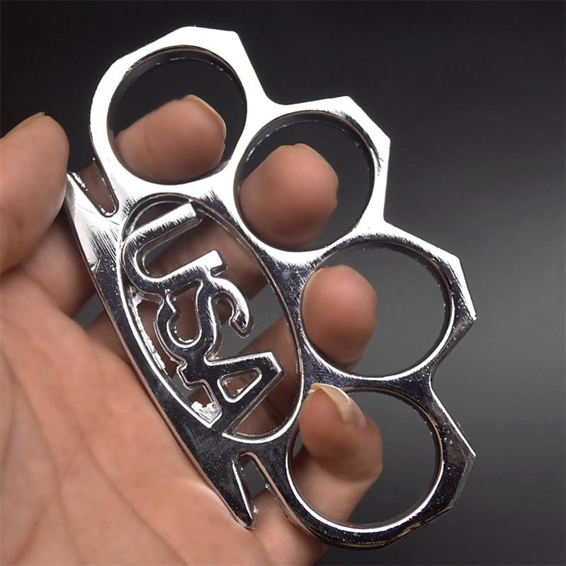 USA-brass knuckle duster outdoor safety Self Defense EDC