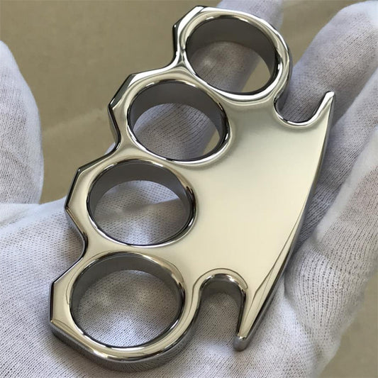 High Quality Fashion Classic Mirror Steel Knuckle Duster Self Defense EDC