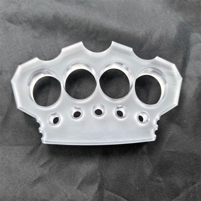 Thickened Transparent Non-metallic Knuckle Duster EDC