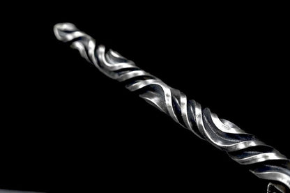 Solid One-piece Forging Self-defense Martial Arts Hand Stick