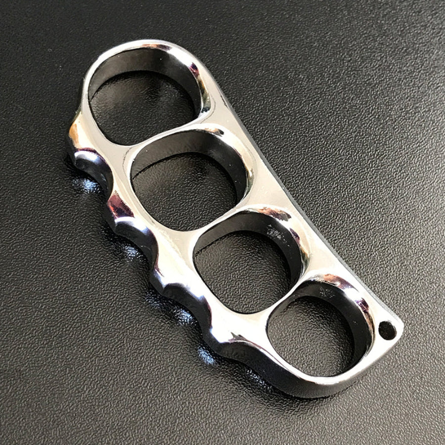 Pea-Hard Steel Knuckle Duster Broken Window Attack EDC Tool