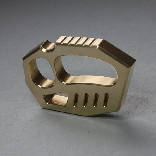 Ares-Hard Brass Knuckle Duster Grapple Protective Broken Window