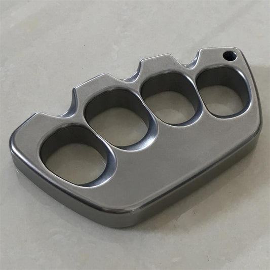 Hard Big Finger Hole Titanium Knuckle Dusters EDC