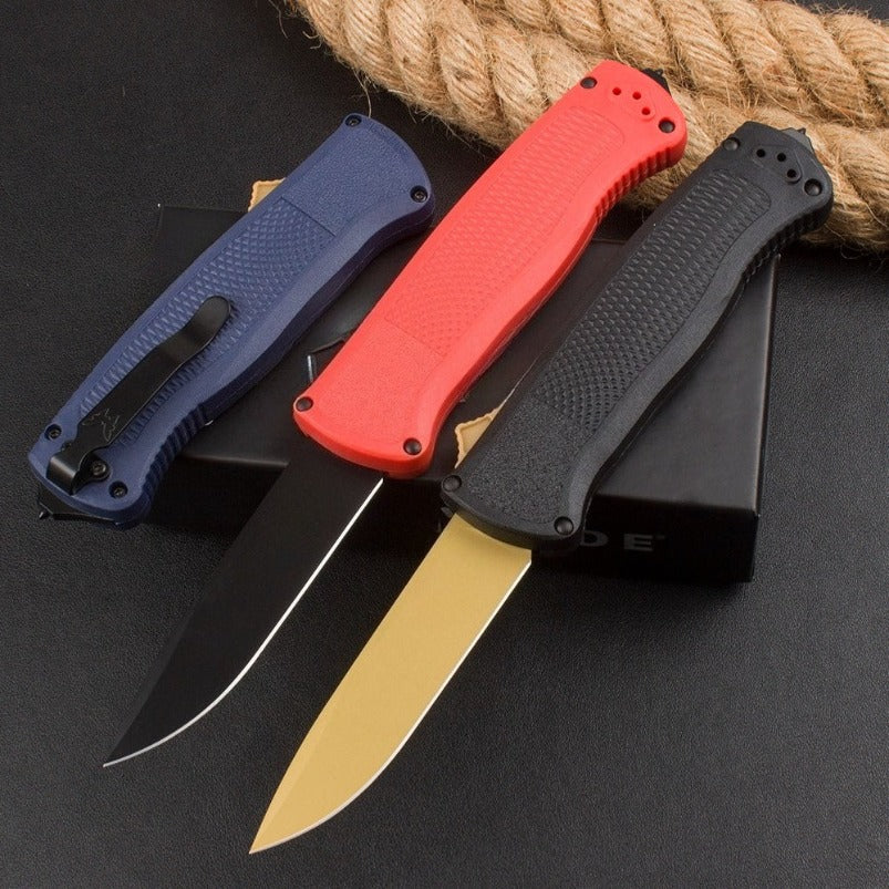 BM5371 FE Multi-color Folding Knife Outdoor Portable EDC