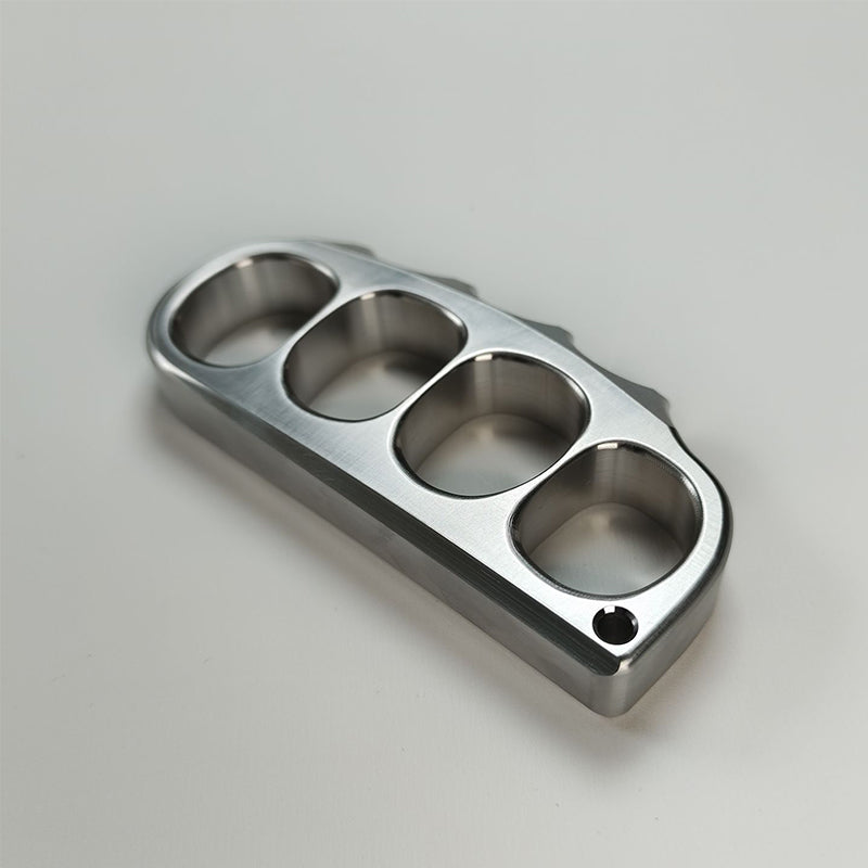 Pea- Solid 304 Precision Steel Knuckle Duster Defense EDC