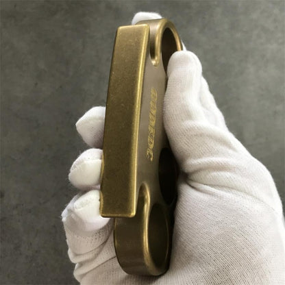 GODEDC Old Style Brass Knuckle Duster EDC Tool