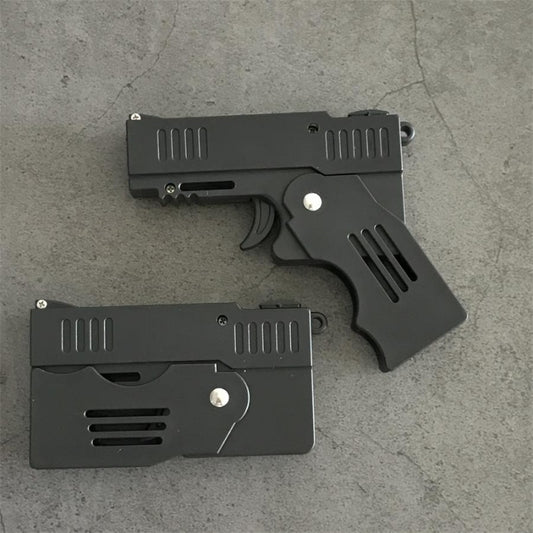 Portable Folding Stun Gun Self Defense EDC