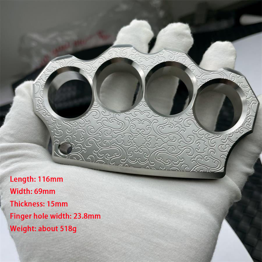 High Quality Steel Totem Knuckle Duster EDC Tool
