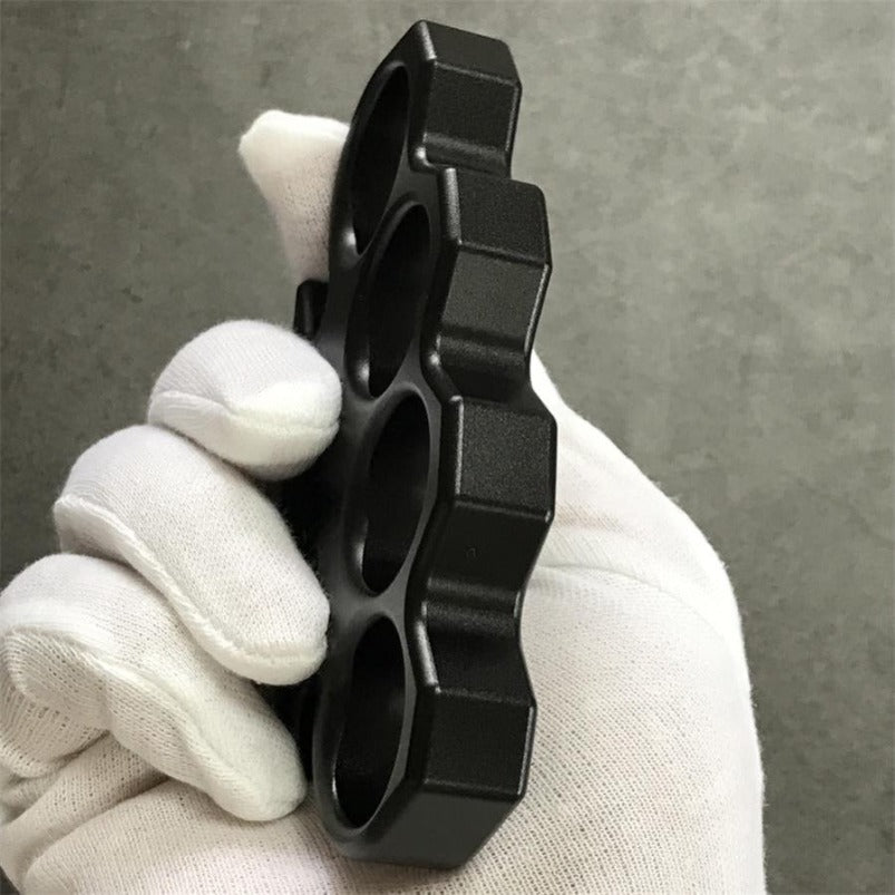 GODEDC Black Lightweight Aviation Aluminum Knuckle EDC