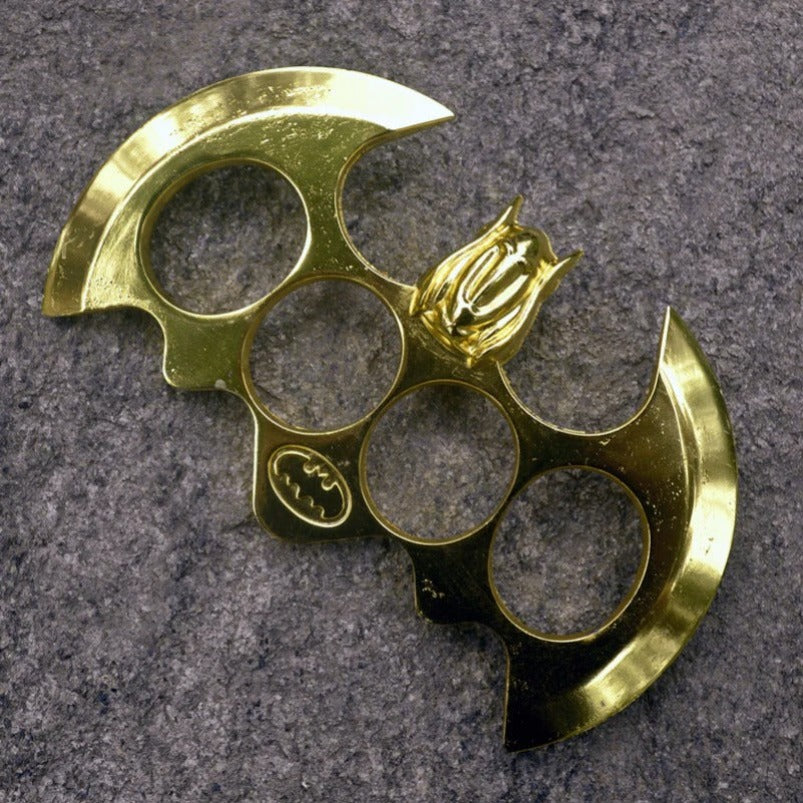 Bat-Brass Knuckle Duster Self Defense Car Broken Window