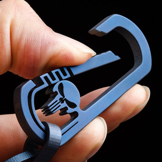 Titan Elegance Punisher Waist Clip for Men Keyring