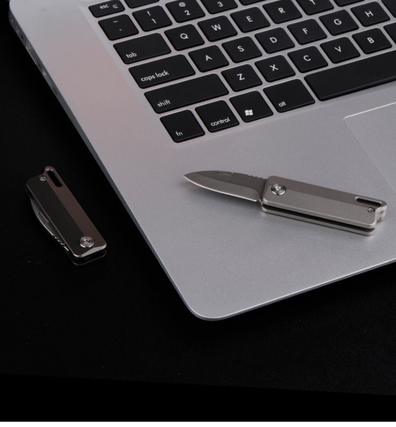Titanium Alloy Mini Knife Outdoor Portable EDC