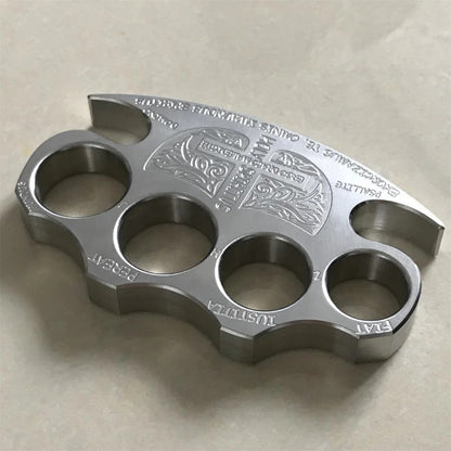 Warrior- 304 Stainless Steel Knuckle Duster Combat Protective