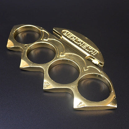 Ninja-brass Knuckle Duster Grapple Boxing Buckle Self Defense