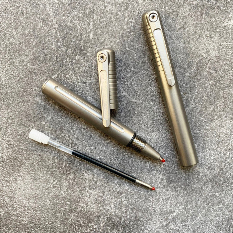 Pure Titanium Alloy Mini Pen Portable Pen Exquisite Gift EDC