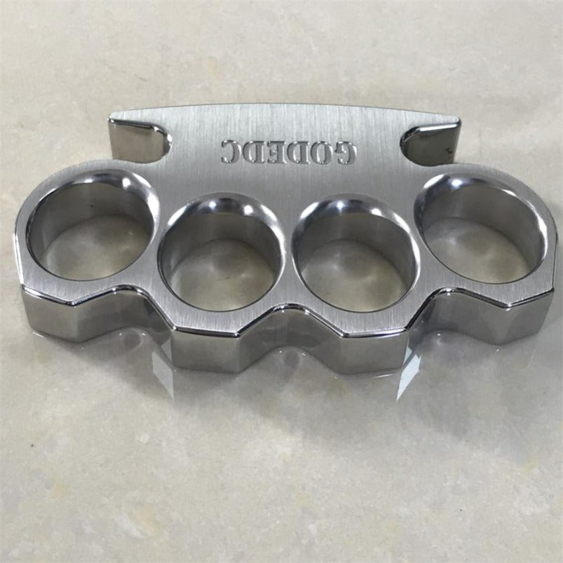 GODEDC Brushed and Mirror Polished Craft Steel Knuckles