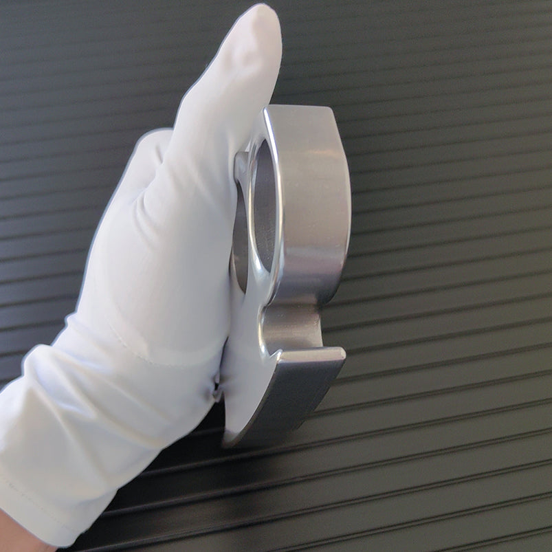 The KING Stone Wash Precision Steel Knuckle Dusters EDC