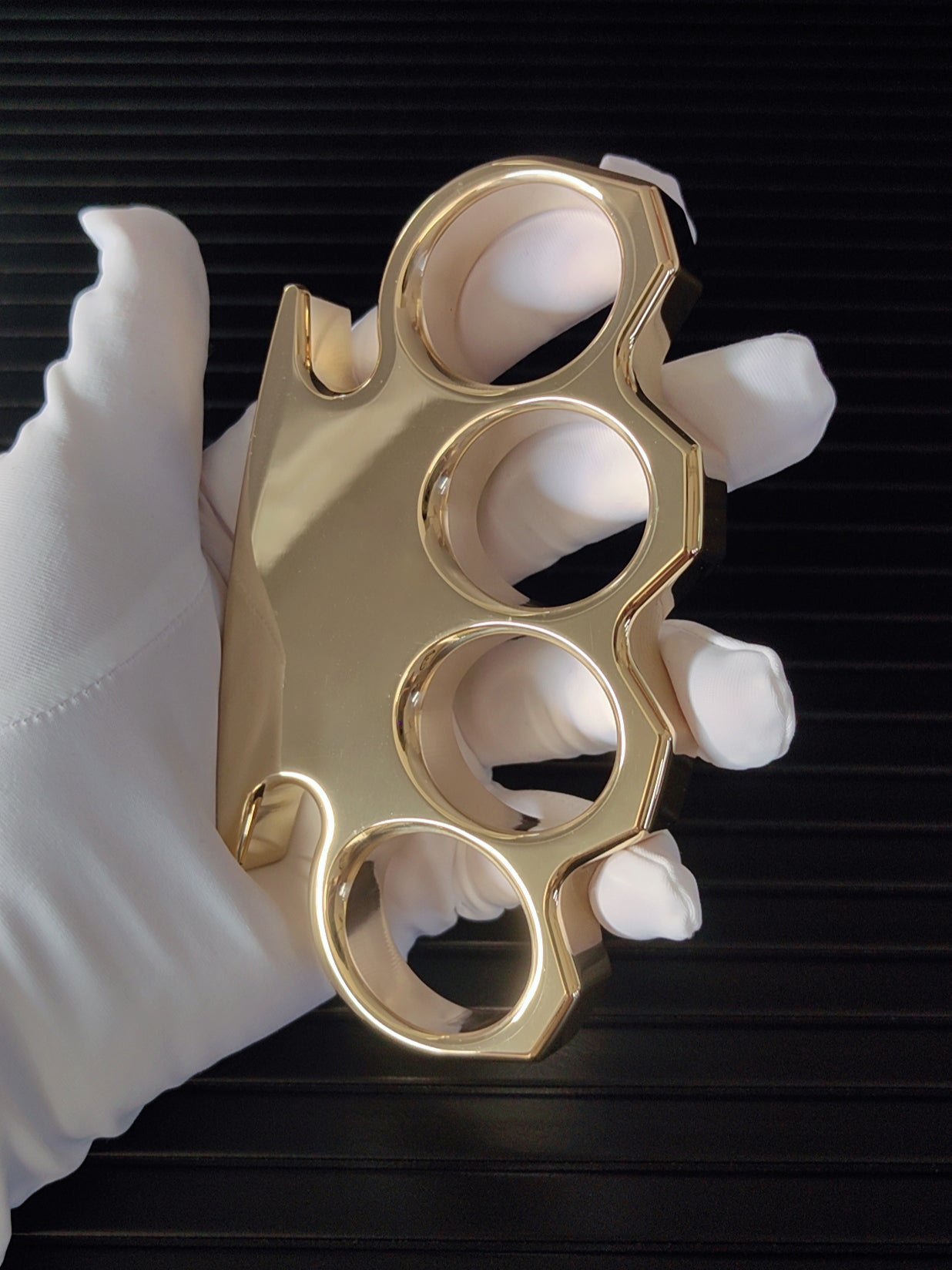 High Quality Classic Style Mirror Polished Brass Knuckle Duster