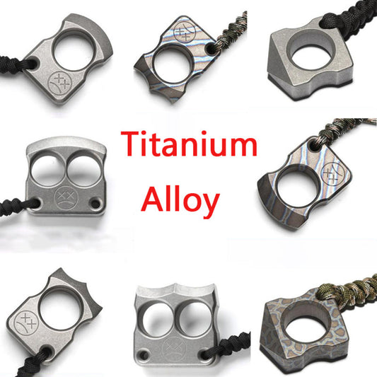 Crying Face- Multi-style Titanium Knuckle Duster Ring Pendant