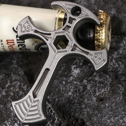 Multifunctional Cross Pendant Bottle Opener Hex Wrench