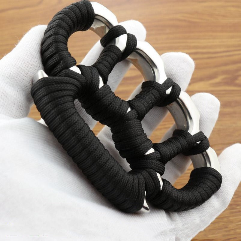 Eagle-With Rope Thickened Solid Pure Steel Knuckle Duster