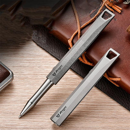 TC4 Titanium Alloy Tactical Portable Pen Sliding Decompression