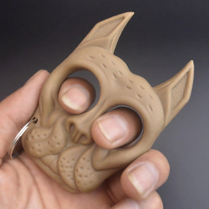 Bulldog-Hard Knuckle Duster ciondolo a due dita