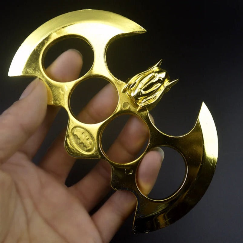 Bat-Brass Knuckle Duster Self Defense Car Broken Window