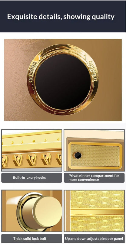 All-steel Safe Electronic Password Mini Combination Lock Box