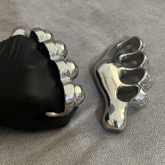 Left and Right Hand 304 Stainless Steel Knuckle Duster - Grapple