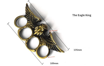 Eagle King-Thickened Brass Knuckle Duster Self Defense EDC