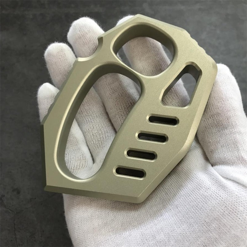Fashion Styling Solid Aviation Aluminum Knuckle EDC