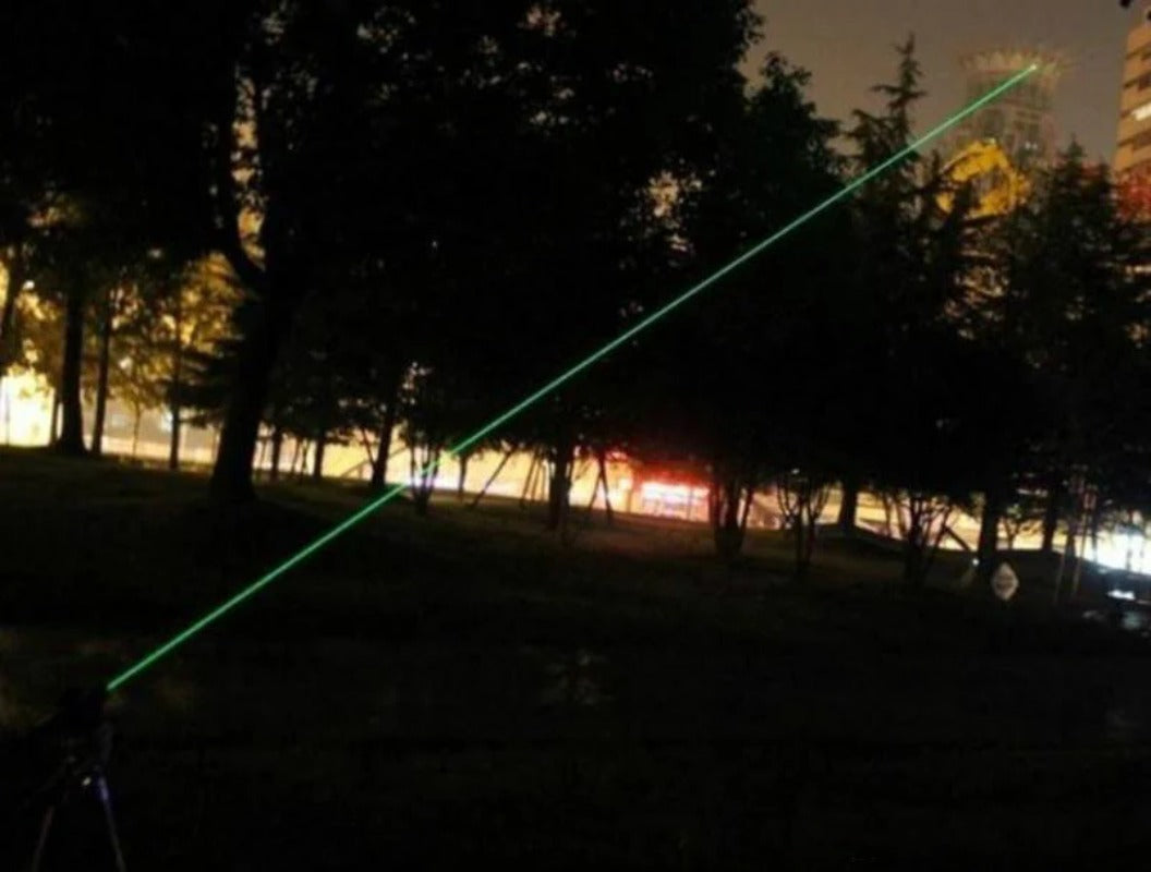 10Mile Military Green Laser Pointer Pen Cat Toy