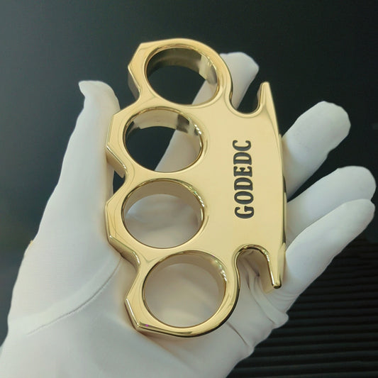 GOD EDC Classic Mirror Brass Knuckle Duster