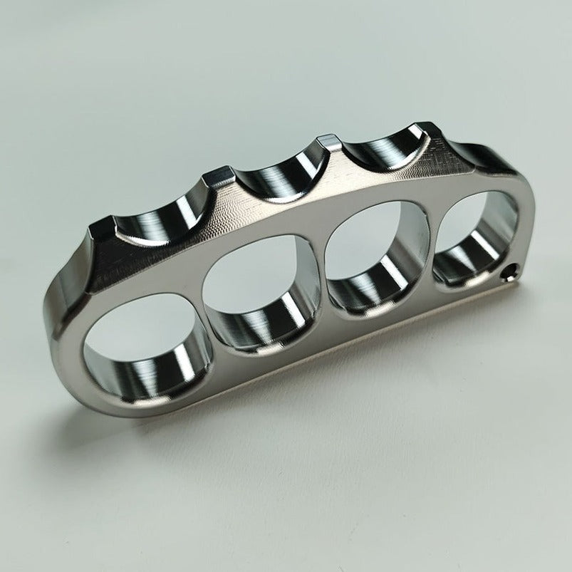 Pea- 304 Stainless Steel Knuckle Duster - Solid