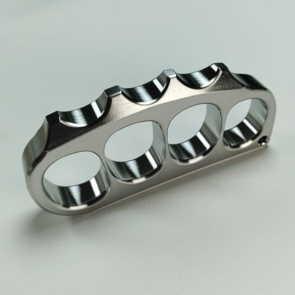 Pea- 304 Stainless Steel Knuckle Duster - Solid