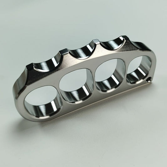 Pea- 304 Stainless Steel Knuckle Duster - Solid