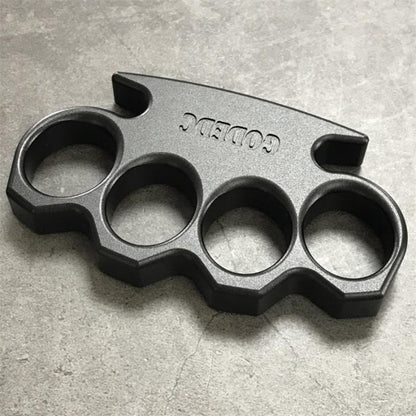 GODEDC Black Lightweight Aviation Aluminum Knuckle EDC