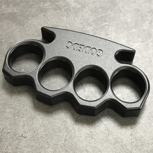 GODEDC Black Lightweight Aviation Aluminum Knuckle EDC