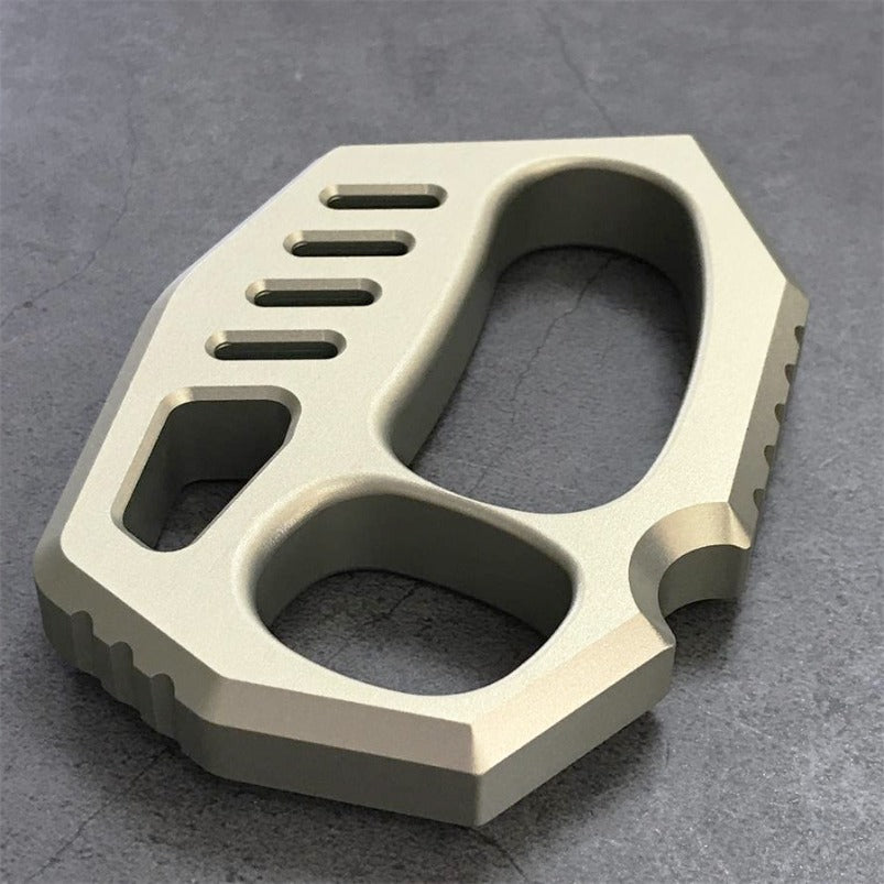 Fashion Styling Solid Aviation Aluminum Knuckle EDC