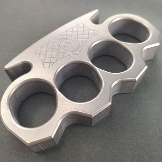 Pirate-Precision Aço Inoxidável Knuckle Duster Grapple EDC