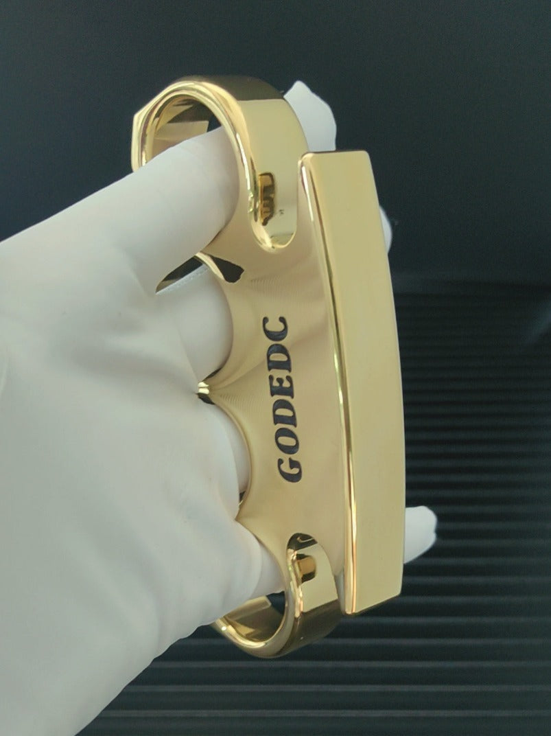 GOD EDC Classic Mirror Brass Knuckle Duster