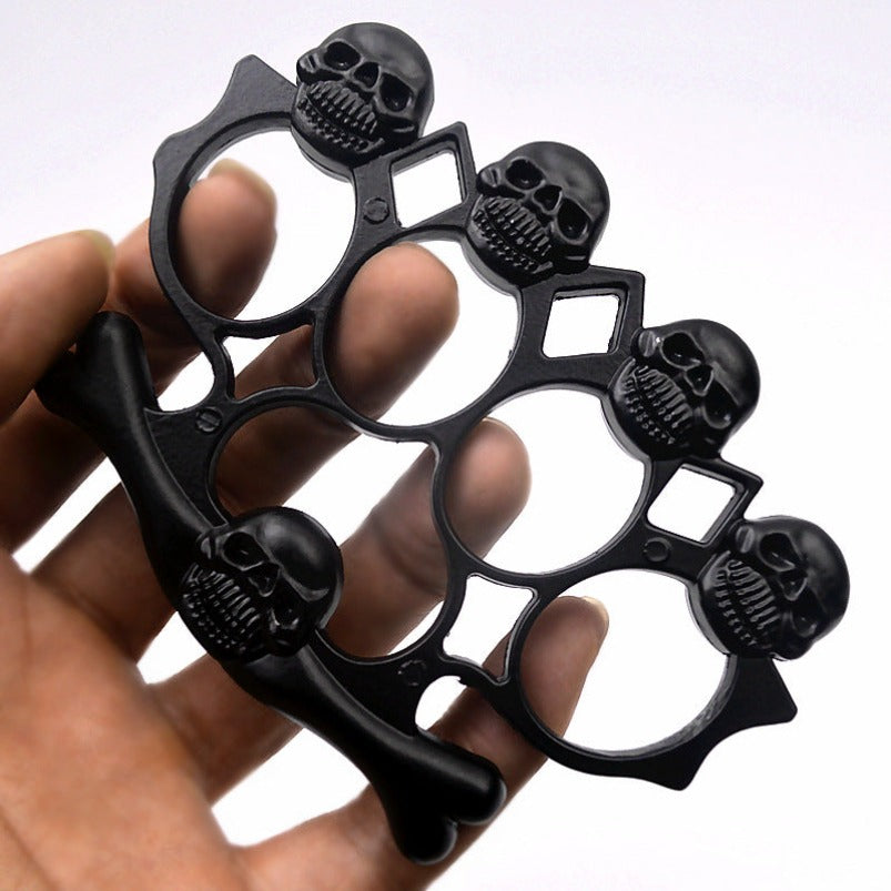 Demon Cliff- Brass Knuckle Duster Four-finger Ring EDC