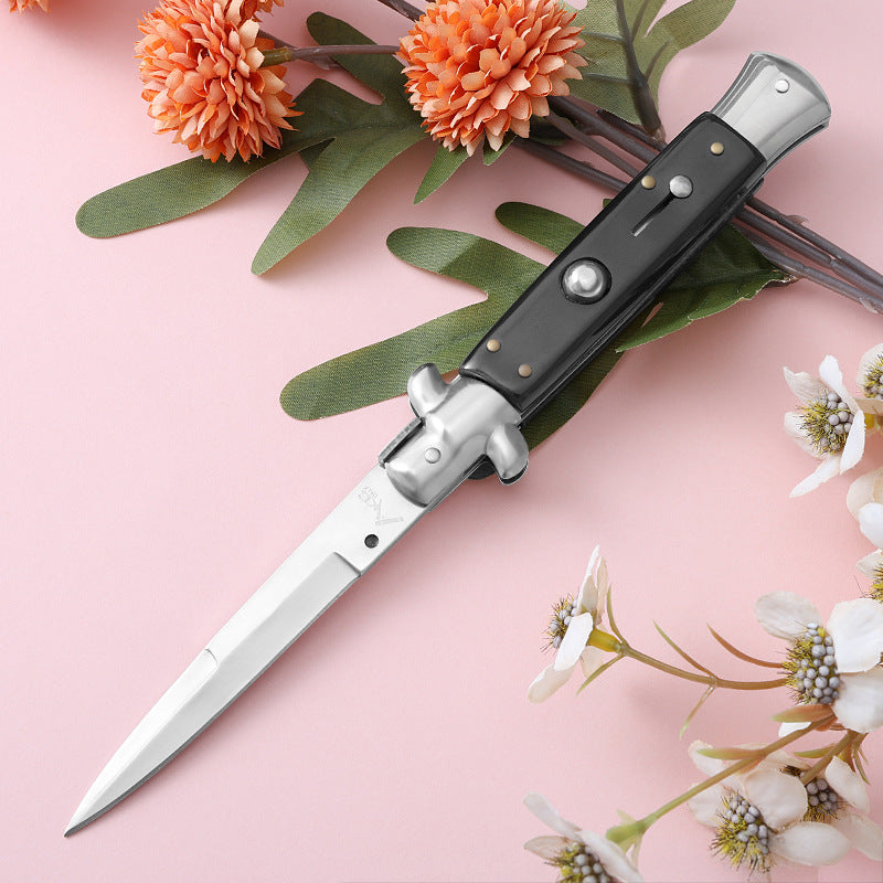 Godfather Stiletto Knife Italian Style Classic Knives - Asst. Colors